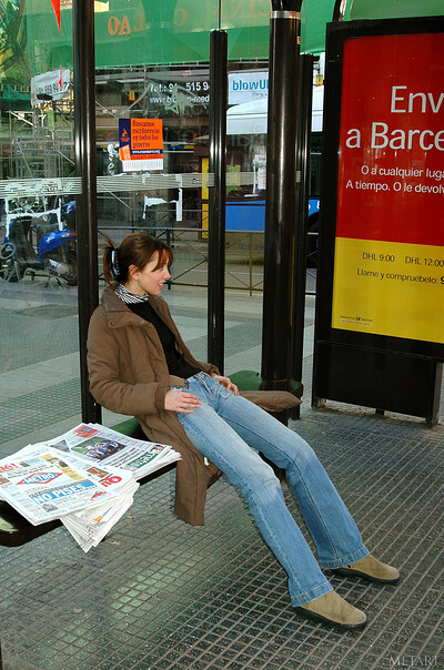 Eva B in A Day In Eva's Real Life from Met Art
