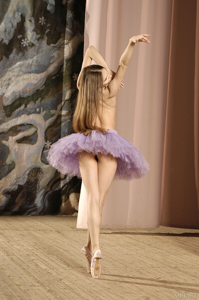 Jasmine A in Ballet Rehearsal from Met Art