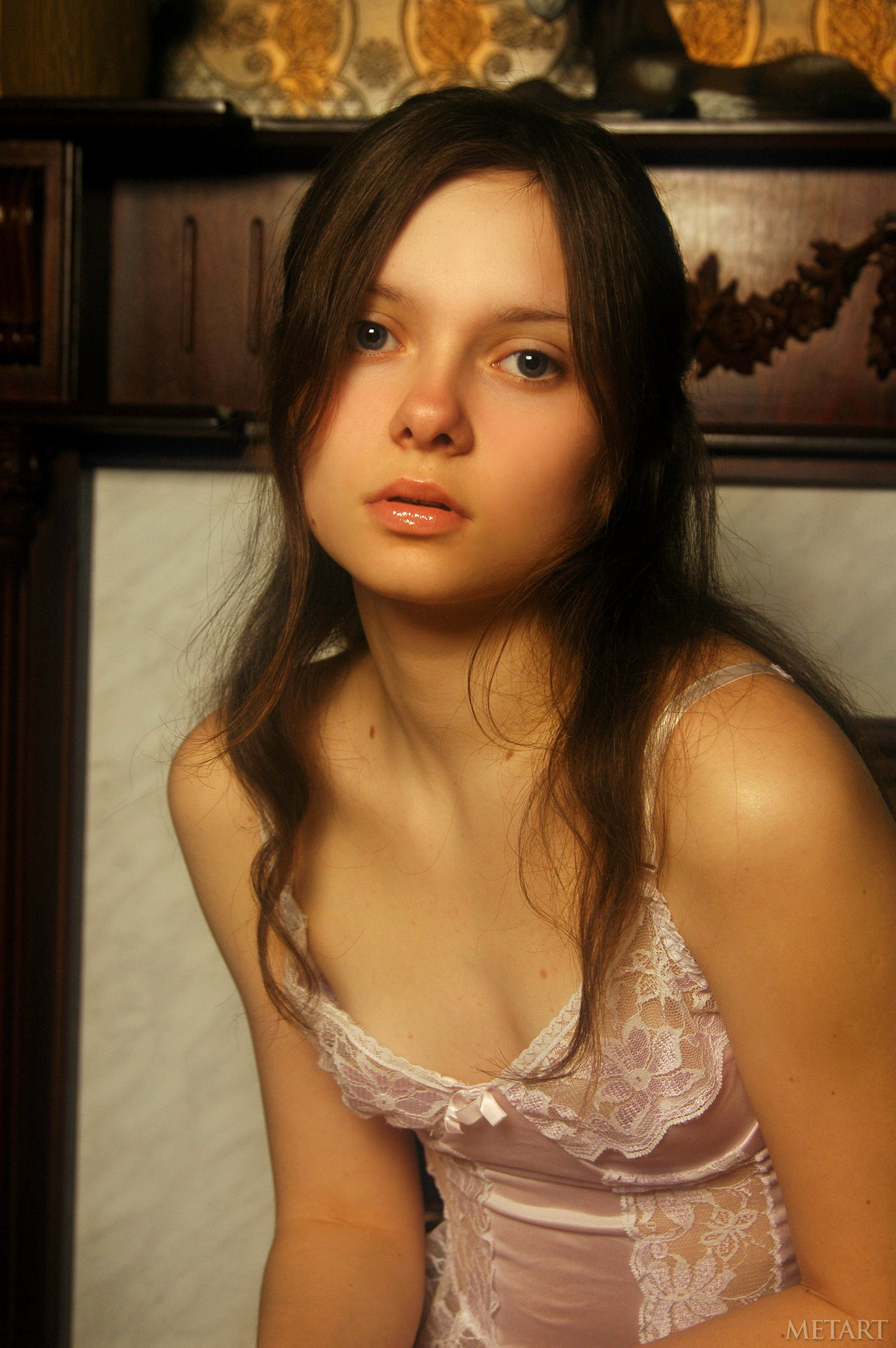 Anna S in Met Art set Python