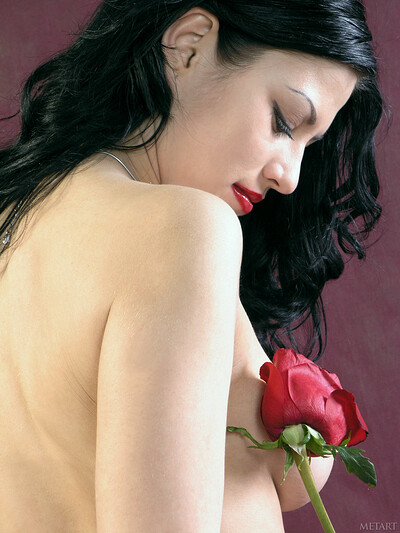 Irina C in Live On Met from Met Art