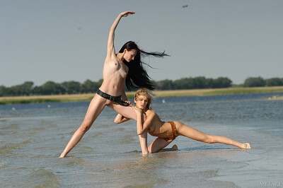 Uliya G and Uliya H in Libras from Met Art