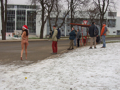 Darina A in Darina Nude In Public from Met Art