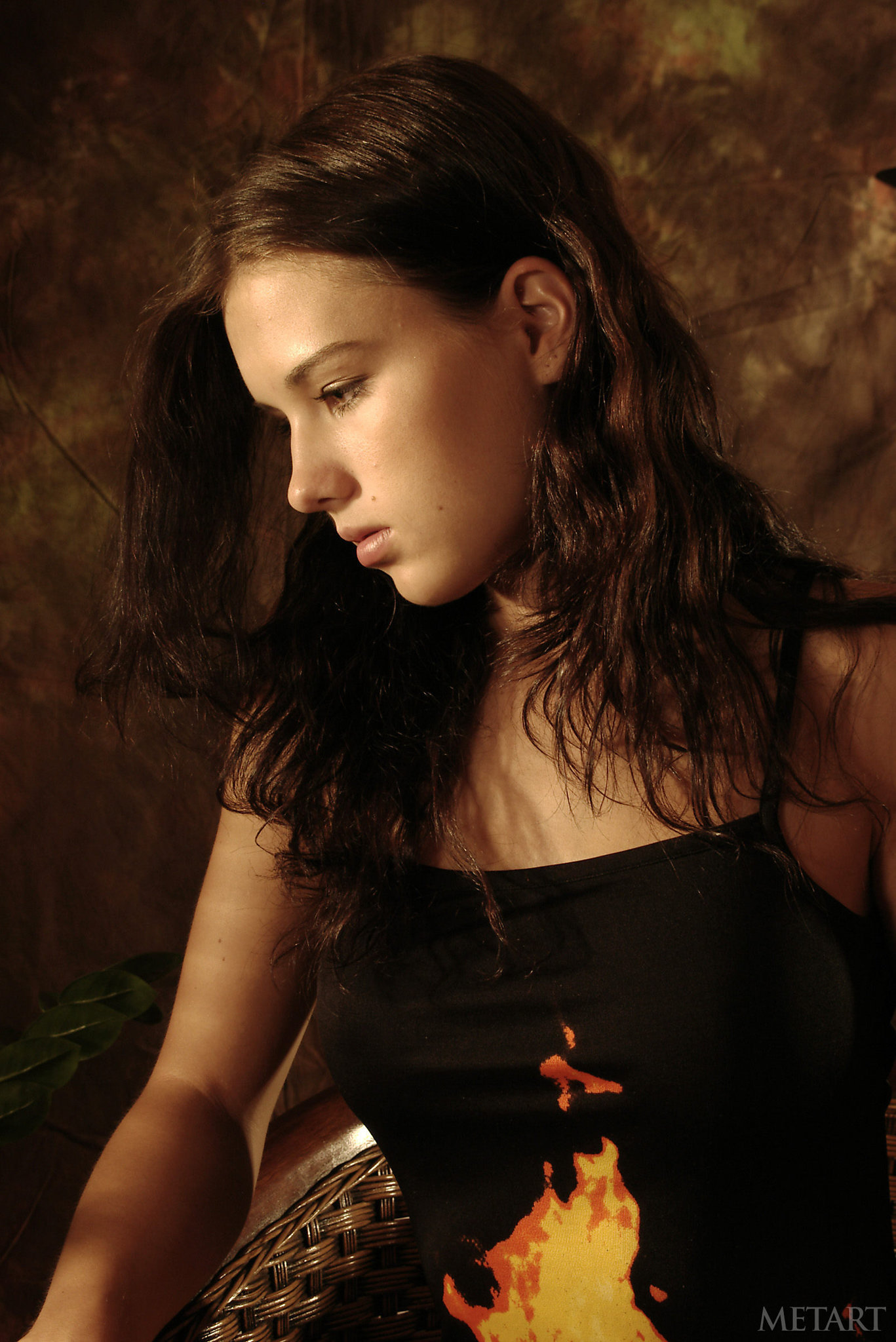 Monika C in Met Art set Flaming Beauty