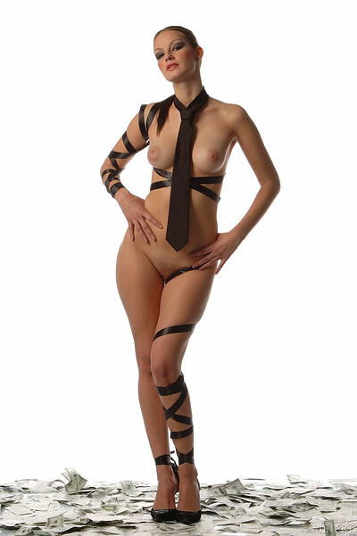 Elena D in Money from Met Art