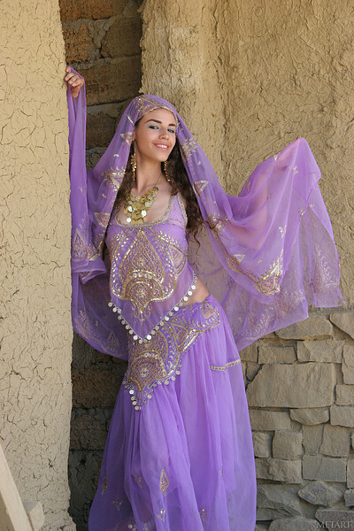 Vika Q in Mistique from Met Art
