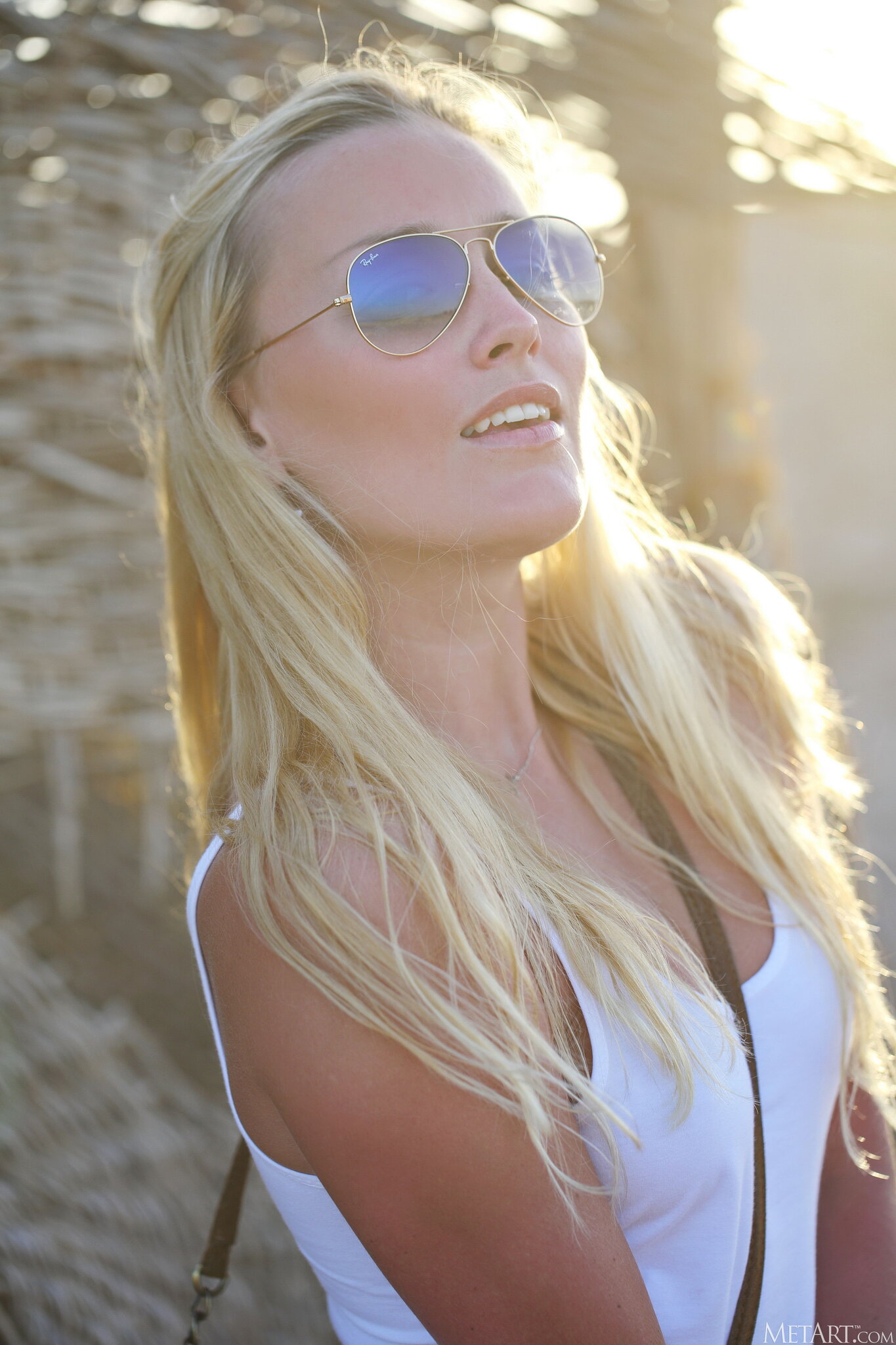 Liza B in Met Art set Kissed by the Sun