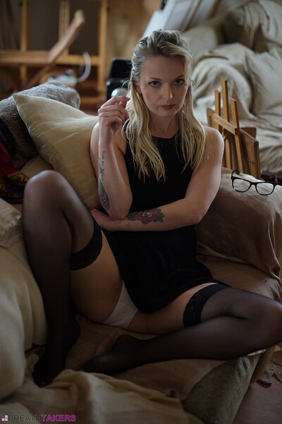 Natasha Oliver in Down To Business from Breathtakers