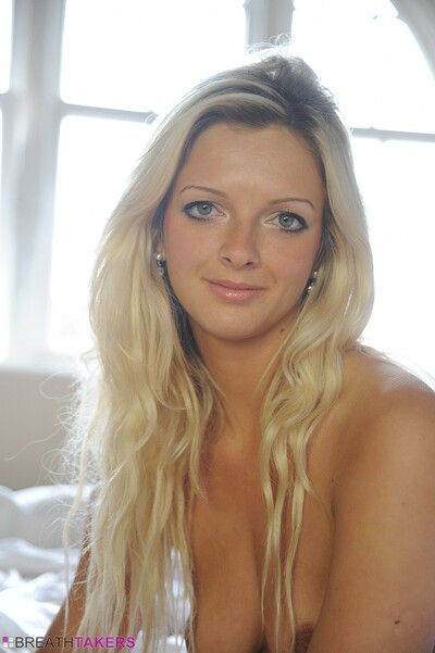 Zuziana in All White from Breathtakers