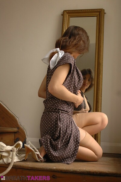 Steffi in Granny's Undies from Breathtakers