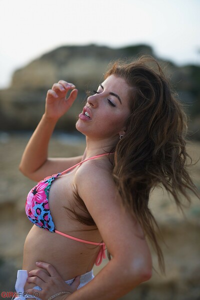 Alexa Jane in Portugal Beach Shoot from Girlfolio