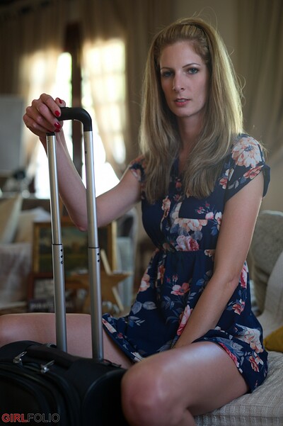 Rebecca Leah in A Weekend with Rebecca #1 - Beccy Flies In from Girlfolio