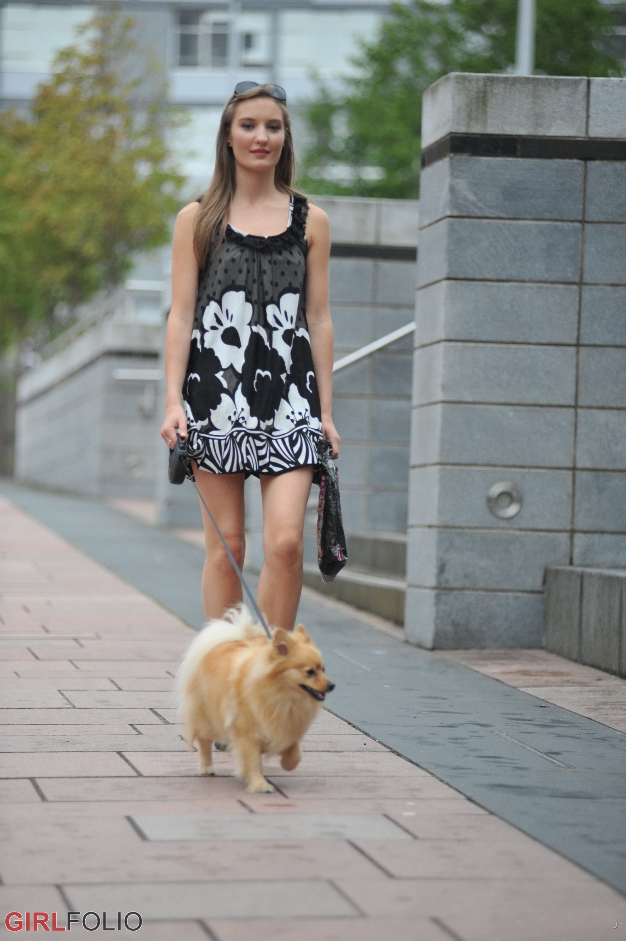 Alisha in Girlfolio set Lucky Dog