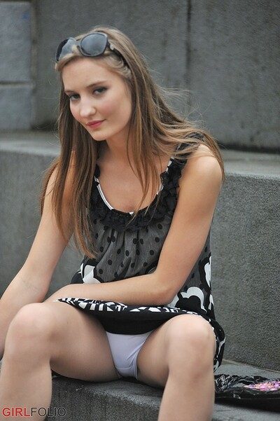 Alisha in Lucky Dog from Girlfolio
