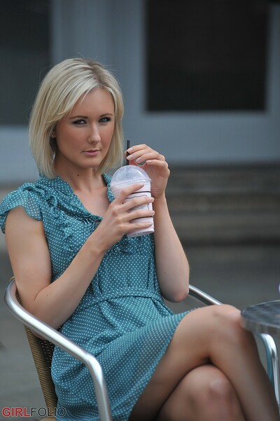Sam Tye in Frappe from Girlfolio