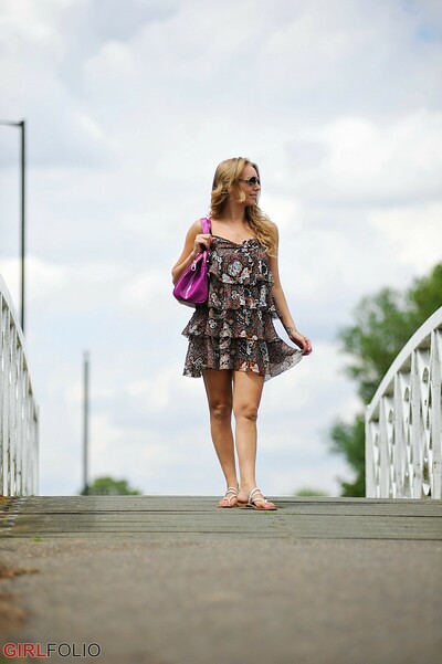 Hayley Coppin in Relaxing from Girlfolio
