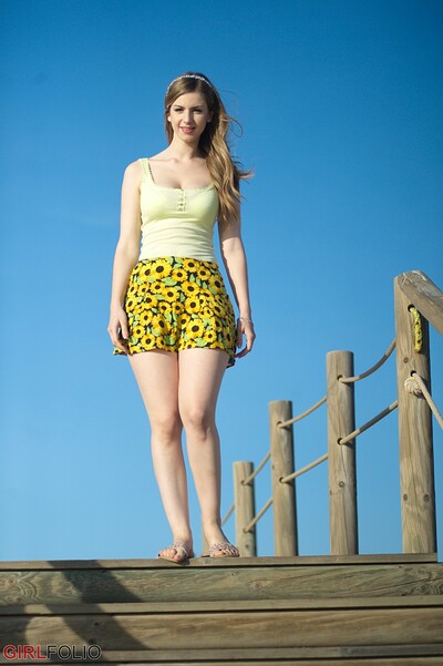 Stella Cox in Beach Access from Girlfolio