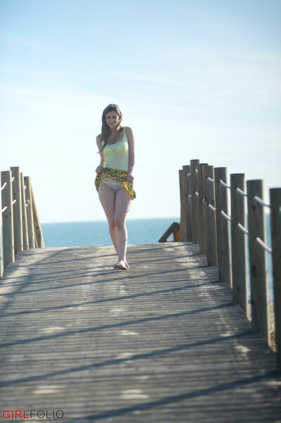 Stella Cox in Beach Access from Girlfolio