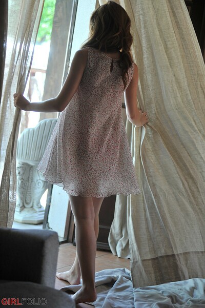 Sophia Smith in Flowers from Girlfolio