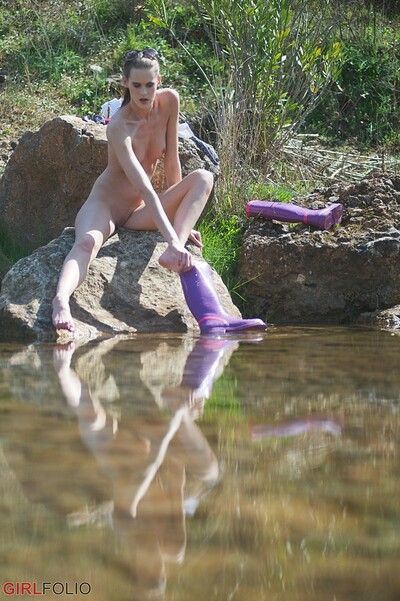 Melissa Tongue in Frog Hunting from Girlfolio
