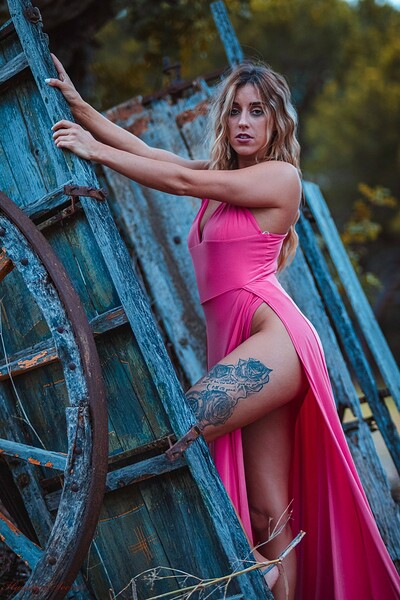 Frankie Hollywood in Vision In Pink from Hayleys Secrets