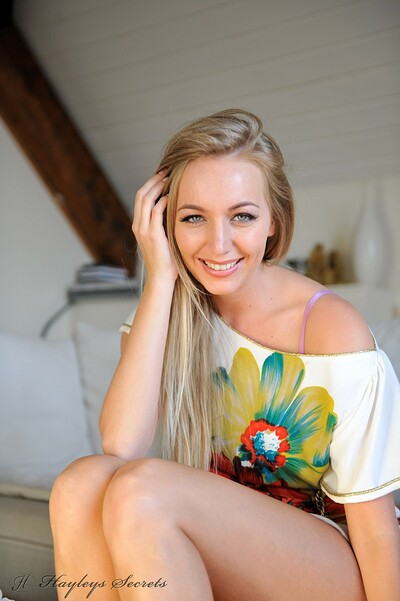 Hayley Marie Coppin in Flowers from Hayleys Secrets