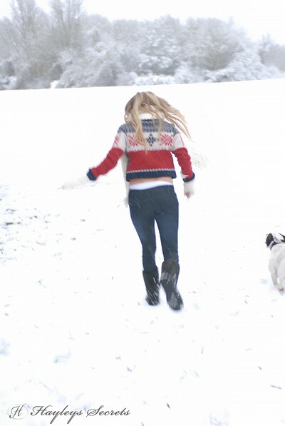 Hayley Marie Coppin in Snow from Hayleys Secrets
