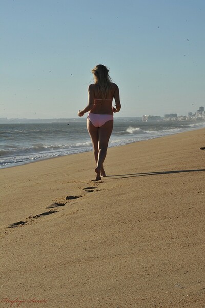 Hayley Marie Coppin in Beach from Hayleys Secrets
