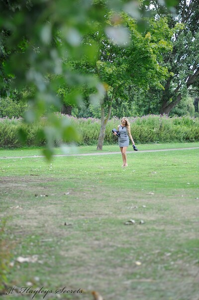 Hayley Marie Coppin in Lunchtime Park Date from Hayleys Secrets