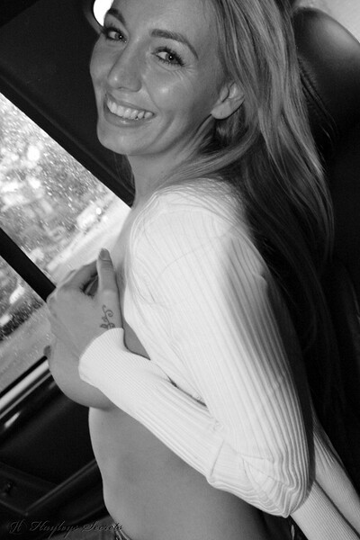 Hayley Marie Coppin in Back Seat from Hayleys Secrets