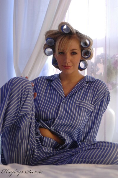 Hayley Marie Coppin in Bedroom Jammies from Hayleys Secrets