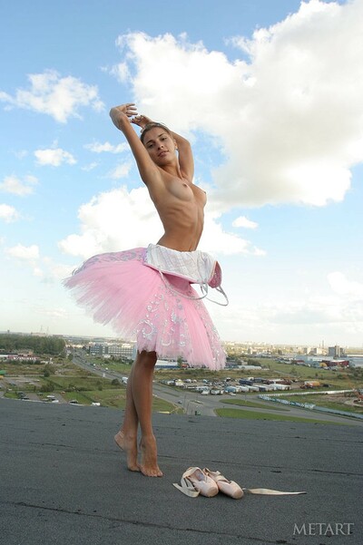 Ekaterina C in Dancer On A Roof from Metart