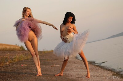 Liliya A and Uliya E in Dancers In August from Metart