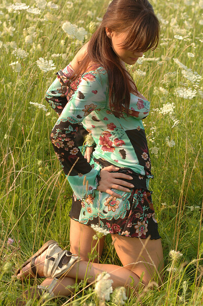 Ksena A in Ksich from Metart