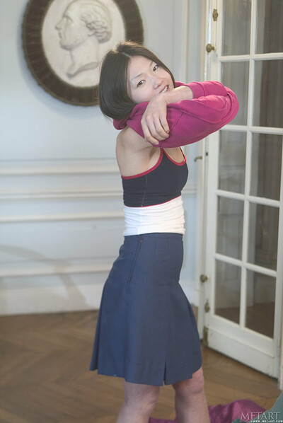 Asuka A in Maison from Metart