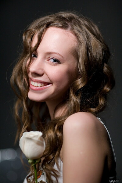 Natasha S in Suede from Metart