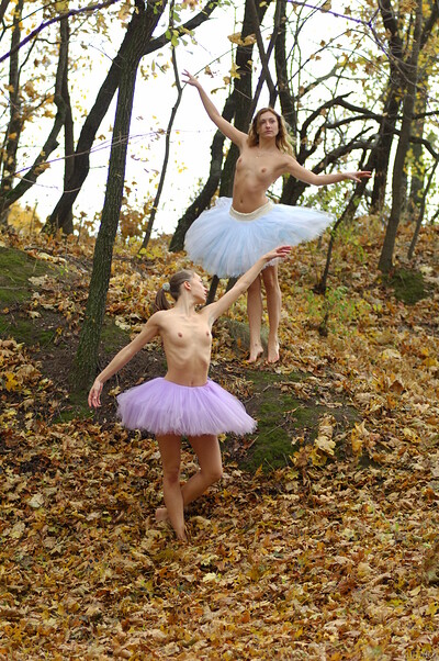 Vera C and Uliya E in Agias from Metart