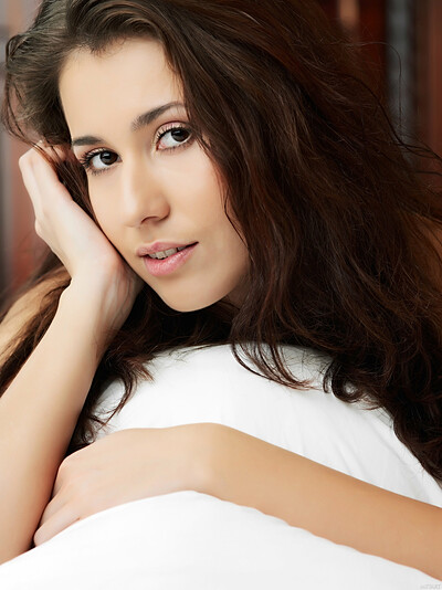 Delia A in Whispering from Metart