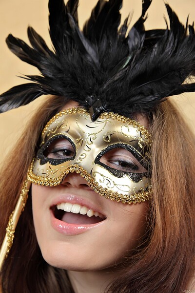 Allison B in Masks from Metart