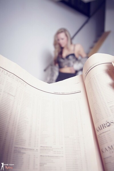 Natasha in The Crisis Causer from More Than Nylons