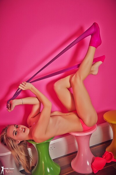 Chloe Toy in May I be Struck Blind from More Than Nylons