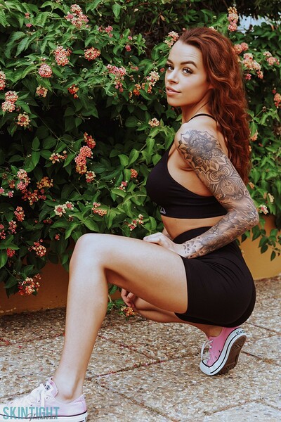 Mia Stryker in A Little Extra from Skintight Glamour