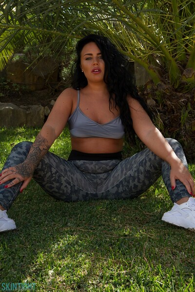 Olivia Paige in Olivia Paige Yoga from Skintight Glamour