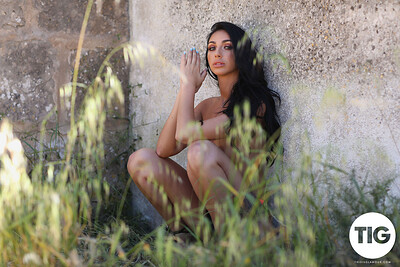 Anya Leigh in Shooting In Her Sexy Swimsuit from This is Glamour