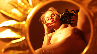 Milena Angel in Incan Gold from Boho Nude Art