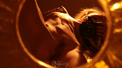 Milena Angel in Incan Gold from Boho Nude Art