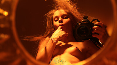 Milena Angel in Incan Gold from Boho Nude Art