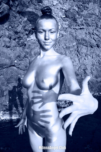 Sofi Solei in KinDzaDza from Boho Nude Art