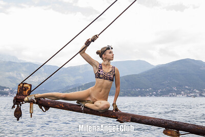 Milena Angel in Gear from Boho Nude Art
