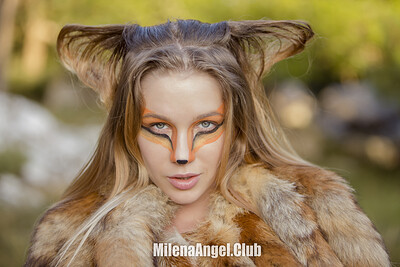 Marianna M in A Huli Fox from Boho Nude Art