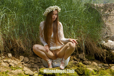 Milena Angel in Acacia from Boho Nude Art